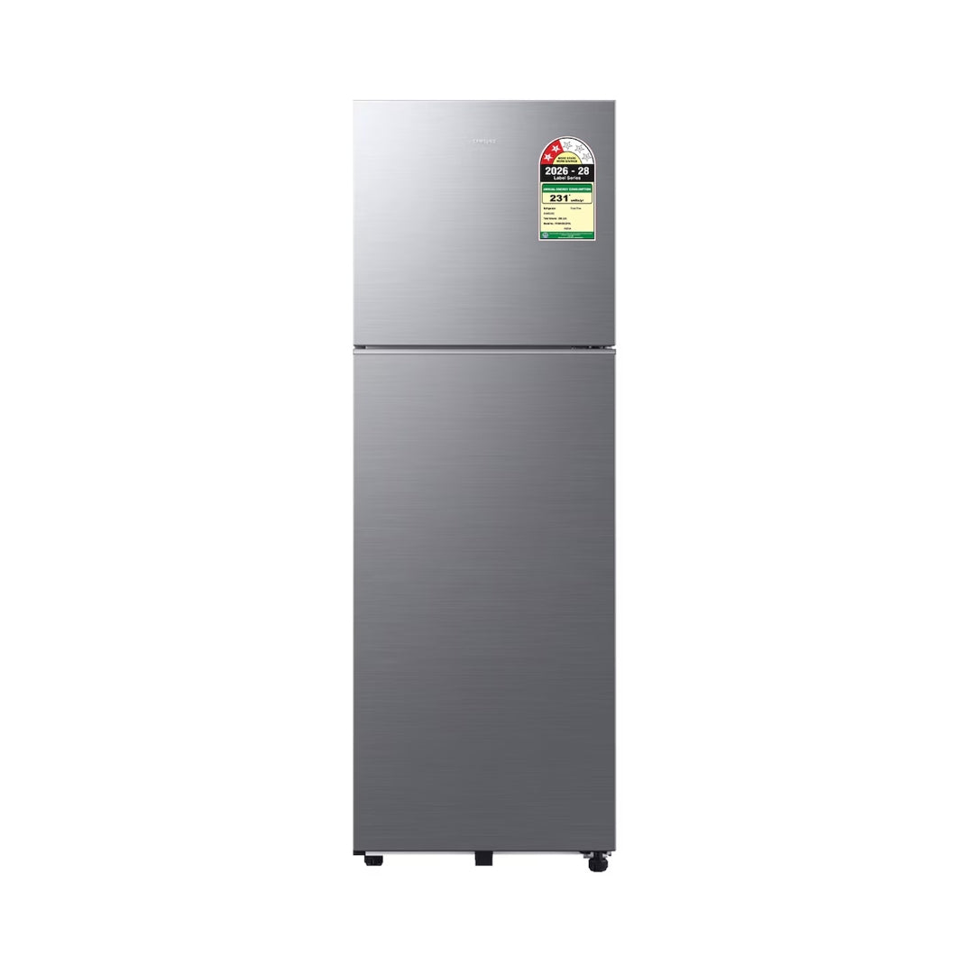 Samsung RT40H30U2PHL Double Door Refrigerator 256 L – Elegant Inox_Front View