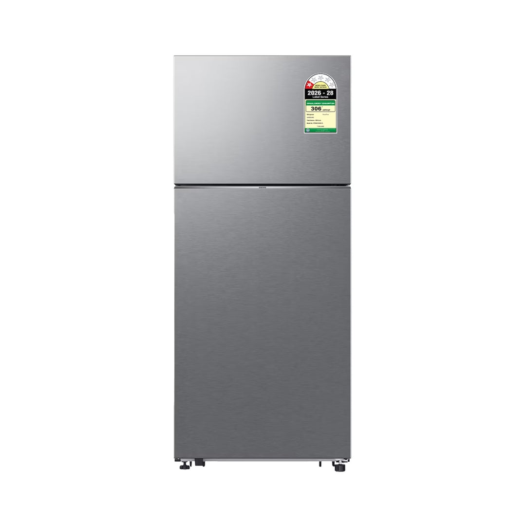 Samsung RT56HG7A61SLTL Double Door Refrigerator 530 L – EZ Clean Steel_Front View