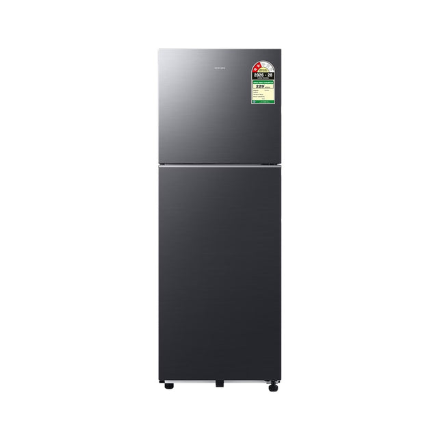 Samsung RT80H28U2FHL Double Door Refrigerator 236 L - Black Doi_Front View
