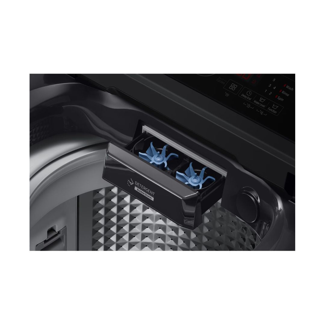 Samsung WA40F08D1CTL Fully Automatic Top Load Washing Machine 8 Kg - Black_Inside View 2