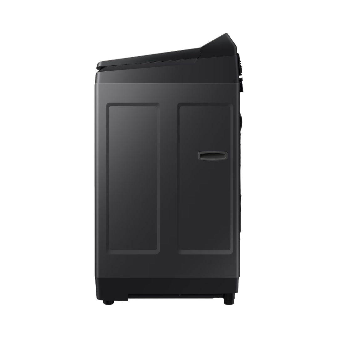 Samsung WA40F08D1CTL Fully Automatic Top Load Washing Machine 8 Kg - Black_Side View