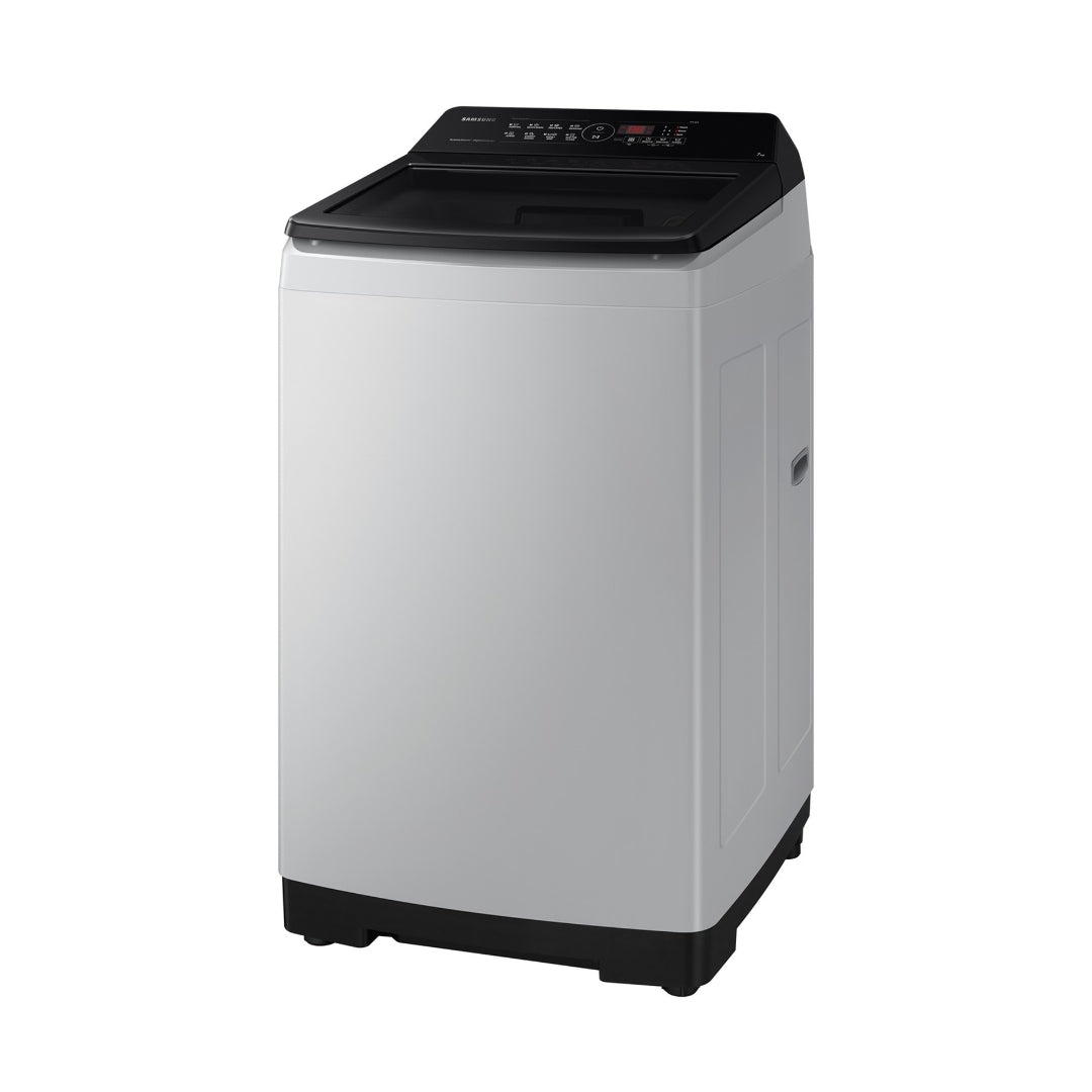 Samsung WA70BG4441BYTL Fully Automatic Top Load Washing Machine 7 Kg - Lavender Gray_Left View
