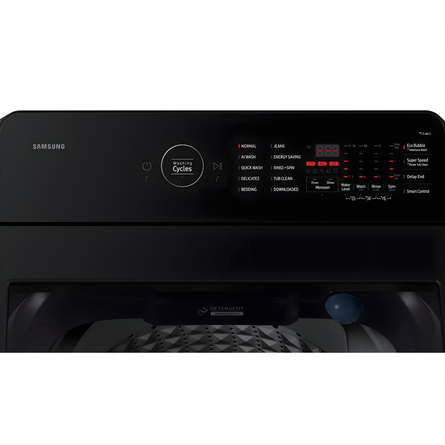 Samsung WA80F08S2CTL Fully Automatic Top Load Washing Machine 8 kg - Deep Charcoal_4