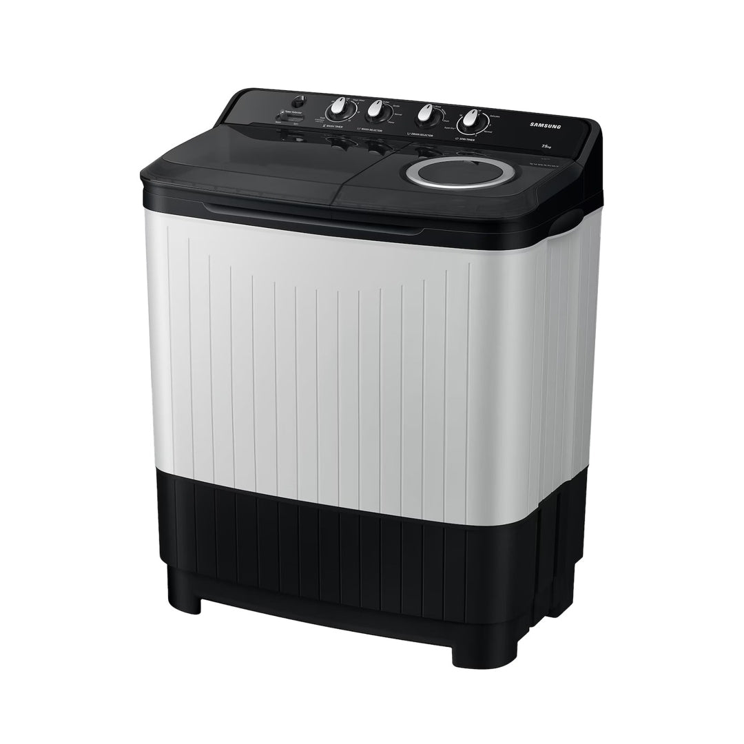 Samsung WT75C3200GG Semi Automatic Top Load Washing Machine 7.5 Kg - Black_Left View