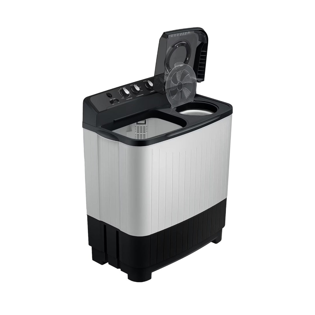 Samsung WT75C3200GG Semi Automatic Top Load Washing Machine 7.5 Kg - Black_Open View