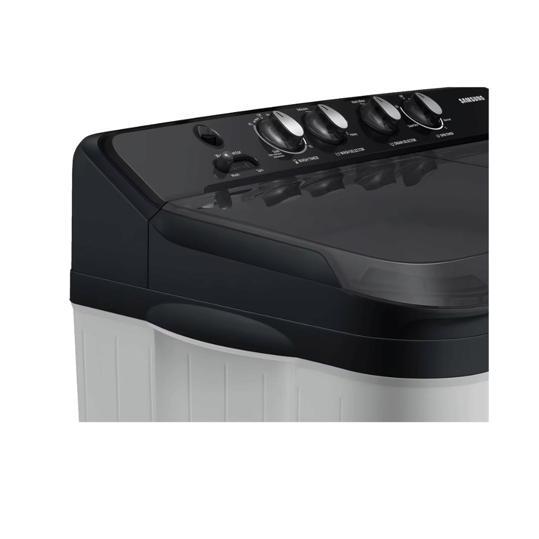 Samsung WT75C3200GG Semi Automatic Top Load Washing Machine 7.5 Kg - Black_Panel View