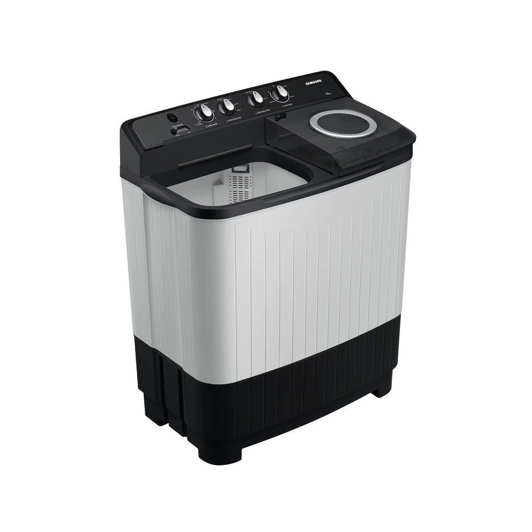Samsung WT75C3200GG Semi Automatic Top Load Washing Machine 7.5 Kg - Black_Right View