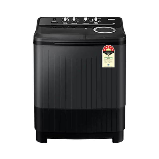 Samsung WT85B4200GD Fully Automatic Top Load Washing Machine 8.5 Kg - Dark Gray with Black_Front View