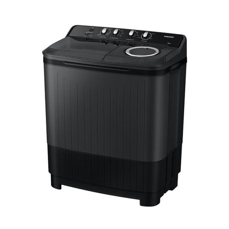 Samsung WT85B4200GD Fully Automatic Top Load Washing Machine 8.5 Kg - Dark Gray with Black_Left View