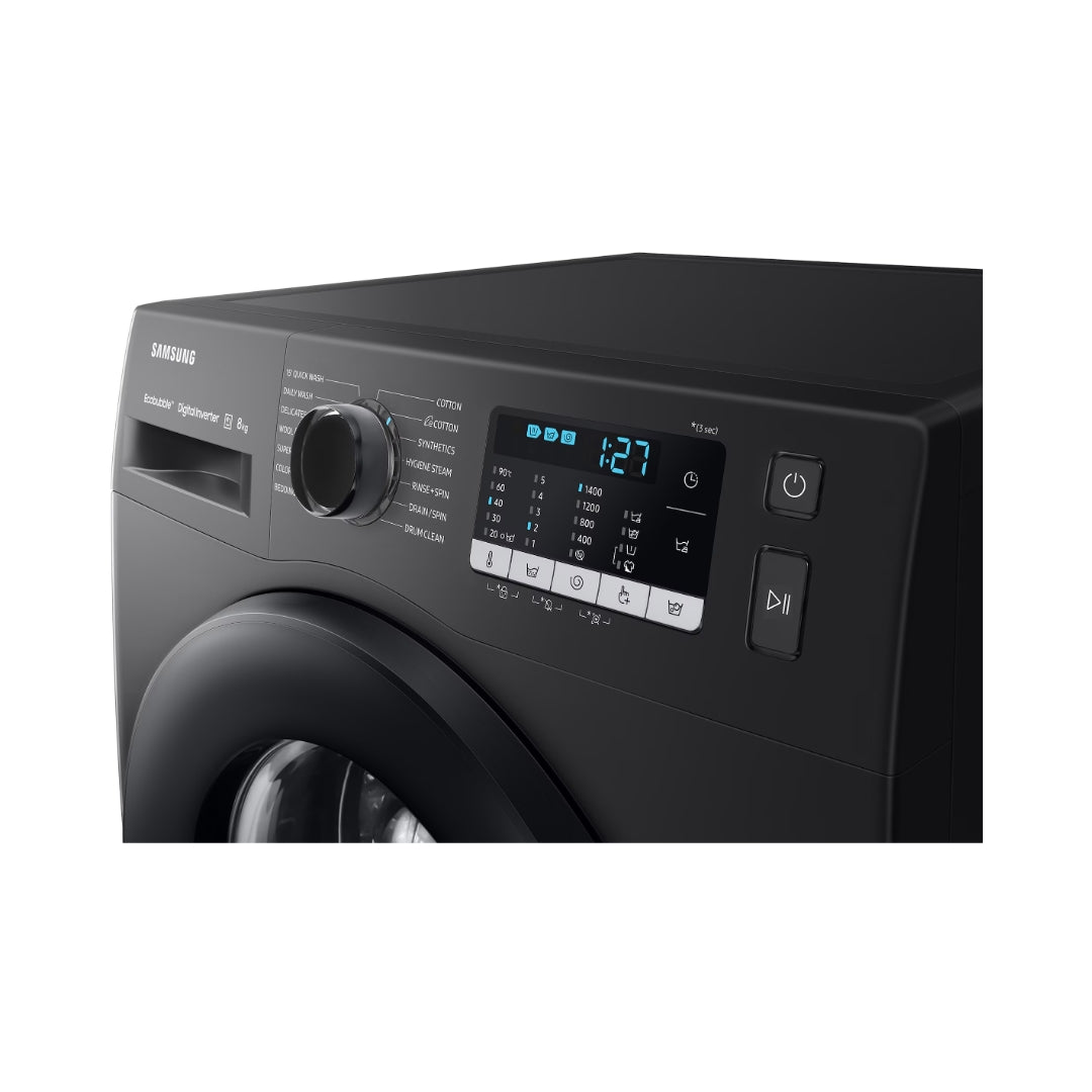 Samsung WW80TA046AB1TL Front Load Washing Machine 8 Kg - Black_9