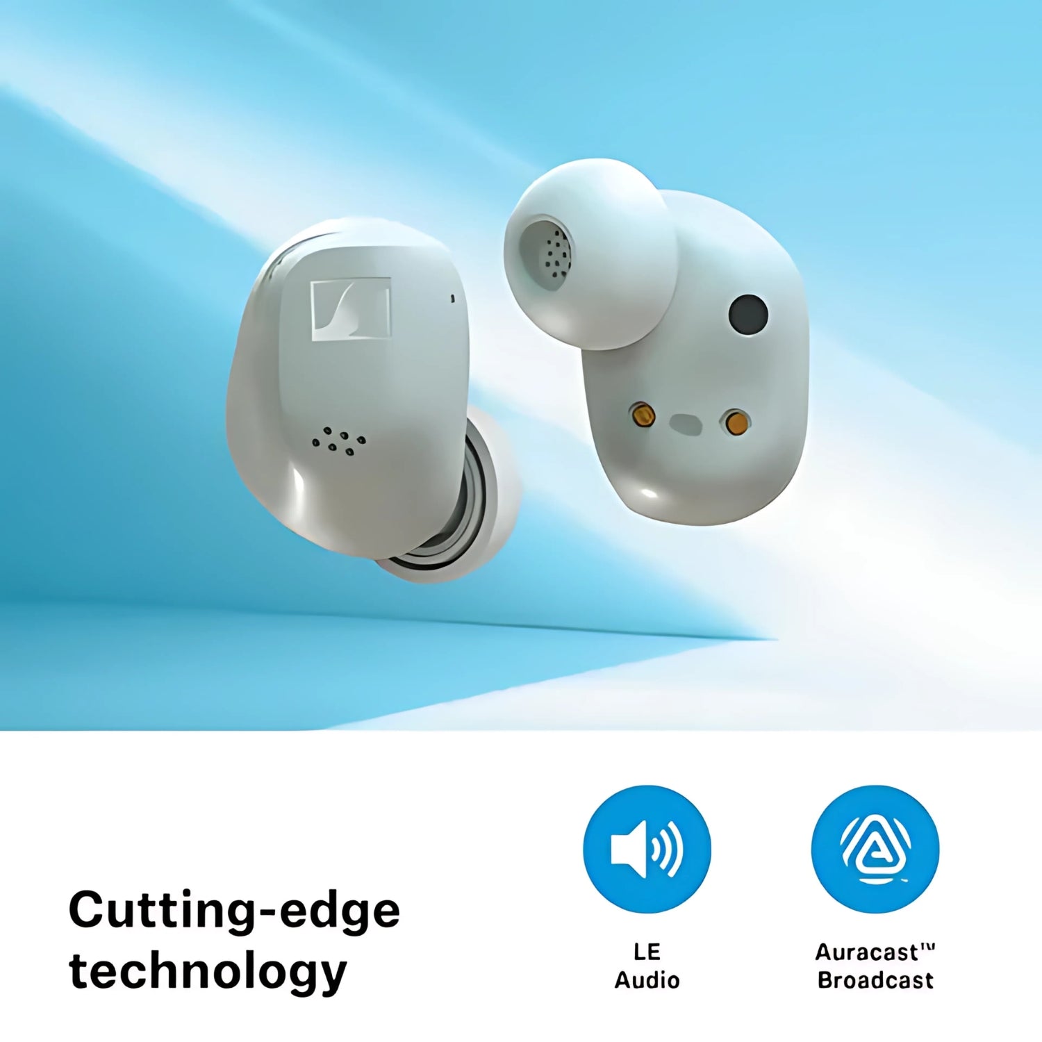 Sennheiser Accentum True Wireless Earbuds - White - Image 2 - Buy Online at Chera Home Junction Coimbatore