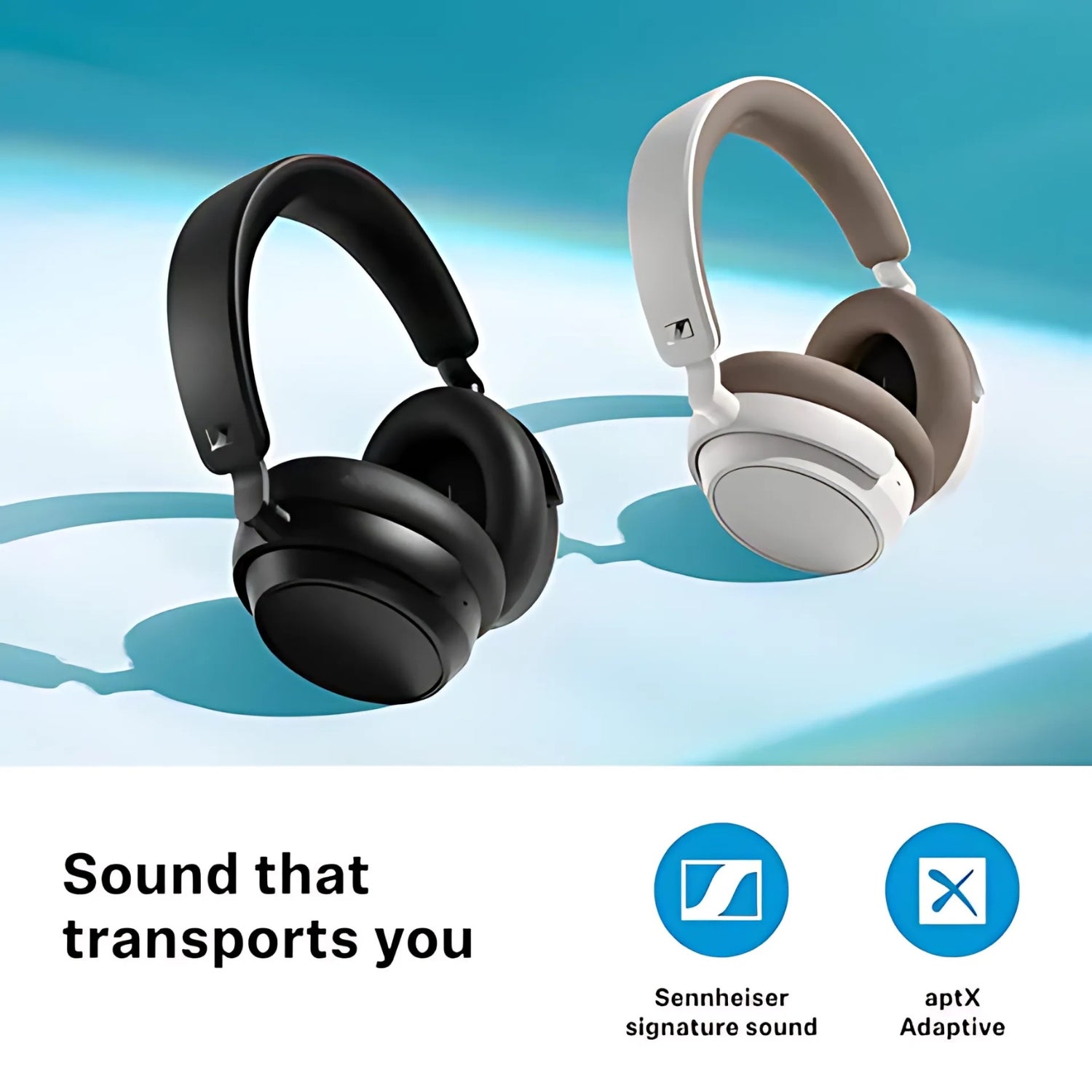 Sennheiser Accentum Plus Bluetooth Headphone - White - Image 6 - Buy Online at Chera Home Junction Coimbatore