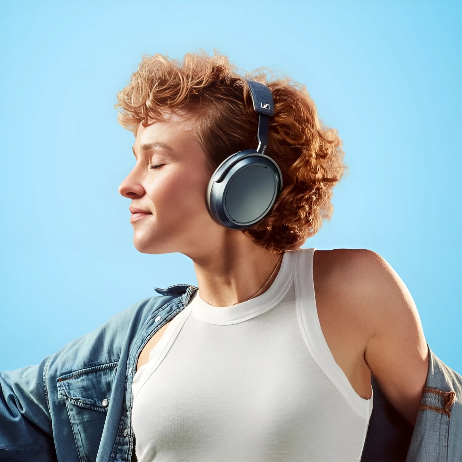 Sennheiser Momentum 4 Bluetooth Headphone - Denim Blue - Image 6 - Buy Online at Chera Home Junction Coimbatore