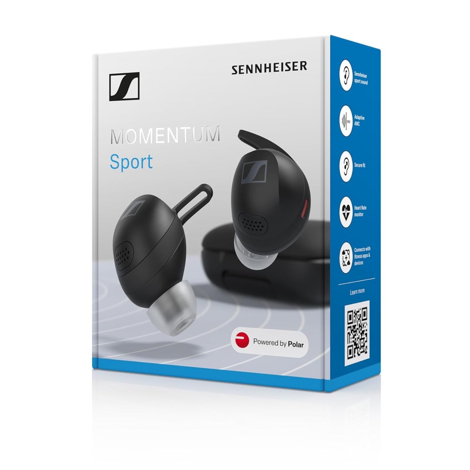 Sennheiser Momentum Sport True Wireless Earbuds - Black_7