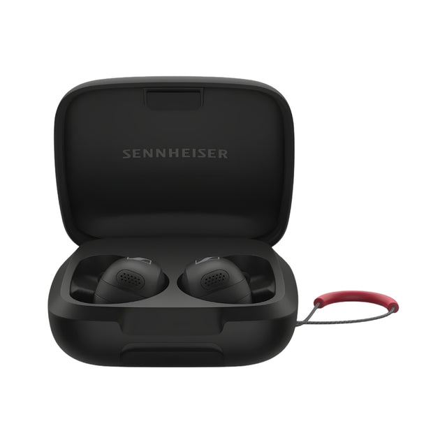 Sennheiser Momentum Sport True Wireless Earbuds - Black_FrontView
