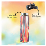 Sens Hydra Glam Insulated Sipper Water Bottle 700 ml - Red