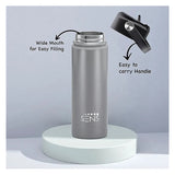 Sens Hydra Metallic SS Water Bottle 700 ml - Grey