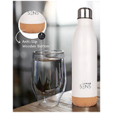 Sens Hydra Oak Vacuum Insulated Water Bottle 1 L - Creamy Pine