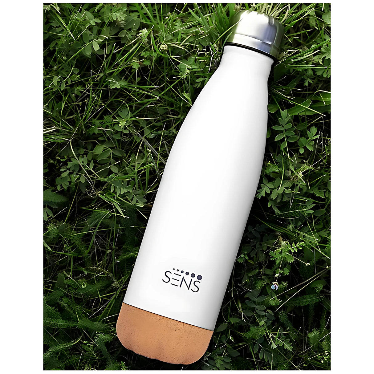 Sens Hydra Oak Vacuum Insulated Water Bottle 1 L - Creamy Pine