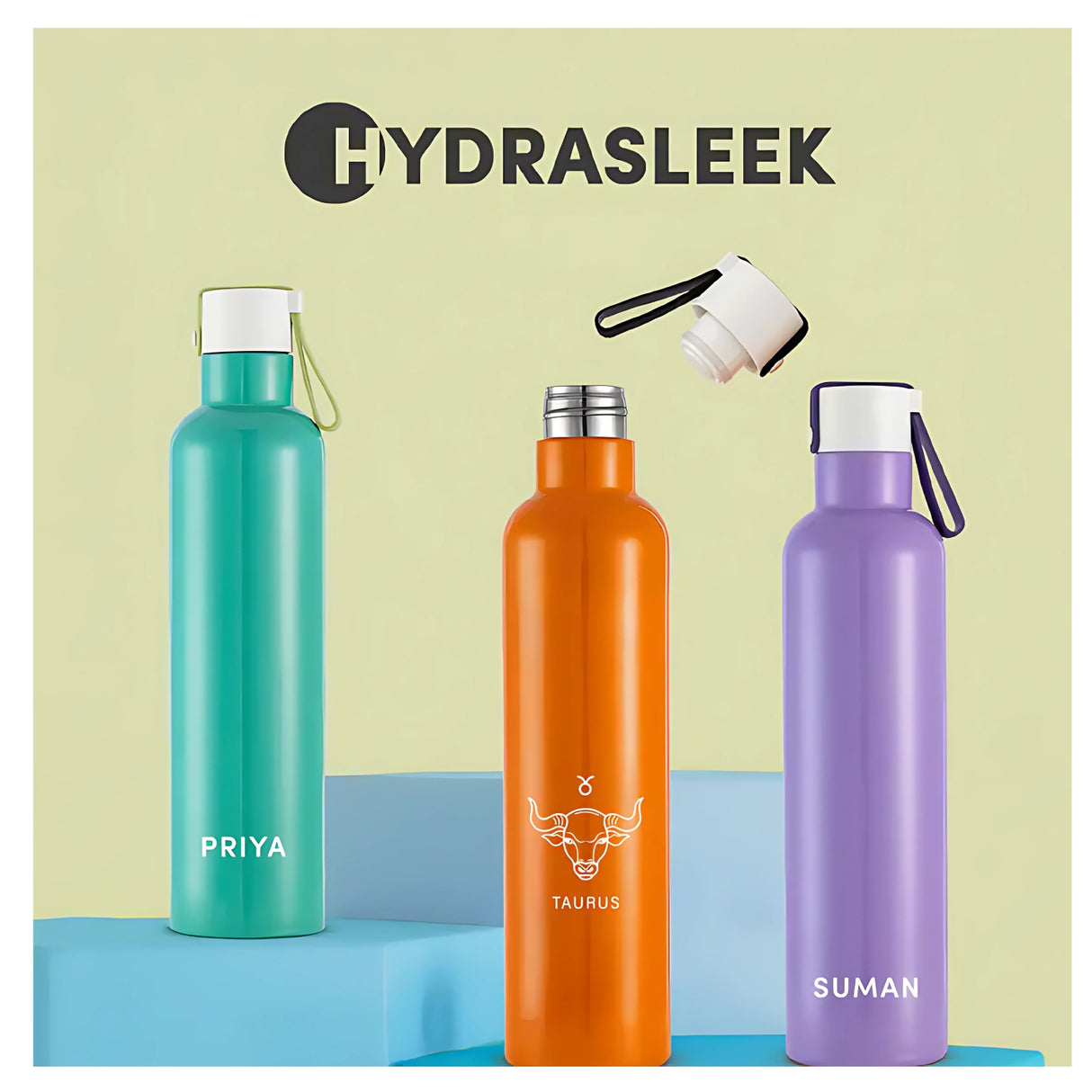 Sens Hydra Sleek SS Water Bottle 750 ml - Sea Green