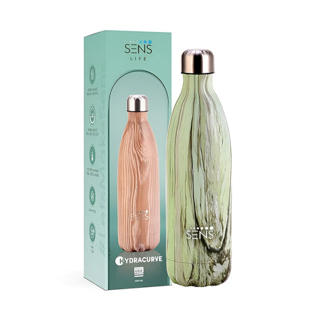 Sens Hydra Curve SS Water Bottle 1 L - Silken_1