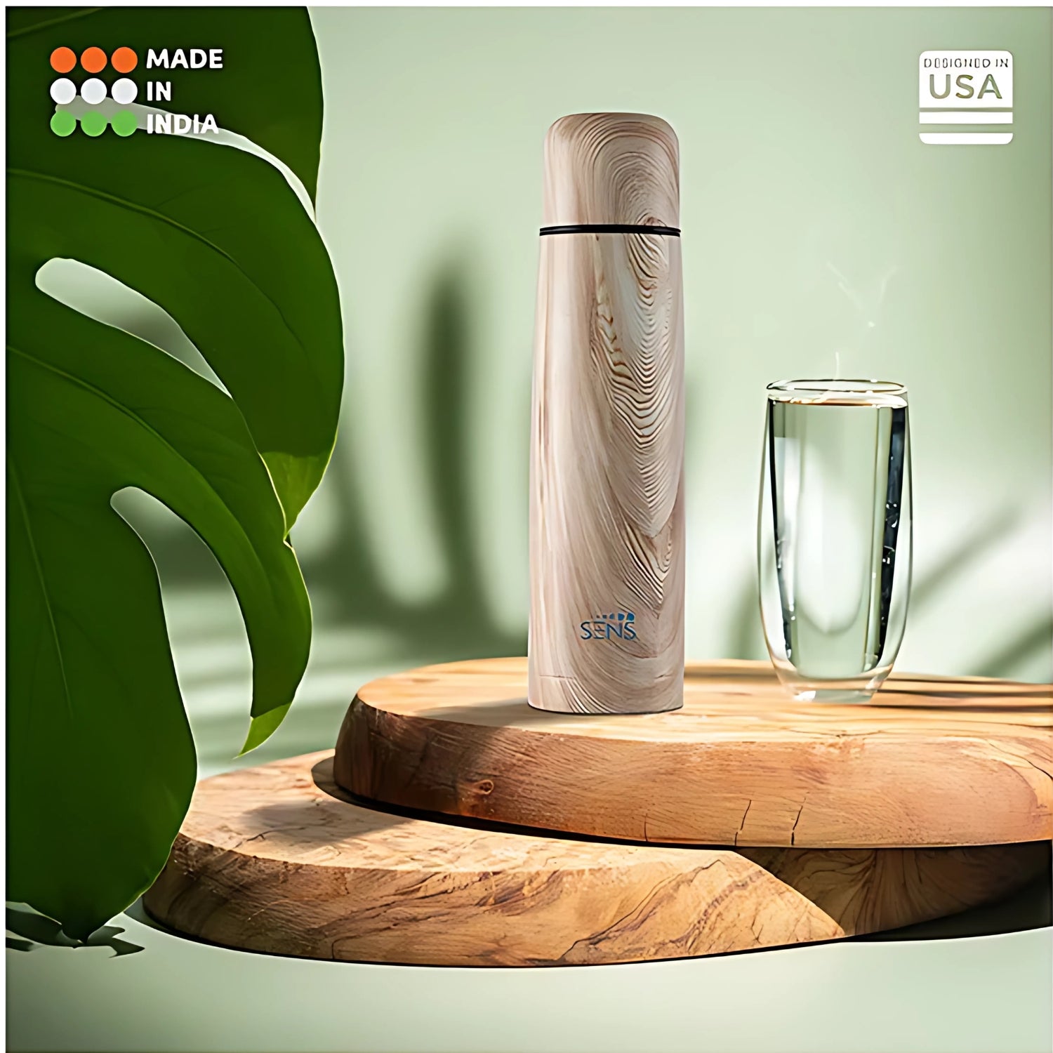 Sens Hydra Freedom Flask 1 L - Wooden Touch_2