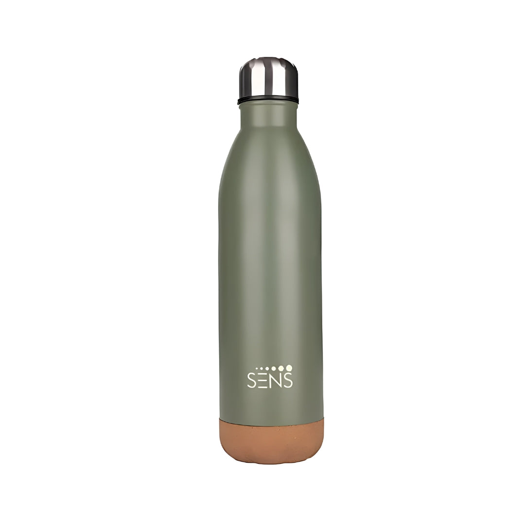 Sens Hydra Oak Vacuum Insulated Water Bottle 1 L - Forest Oak