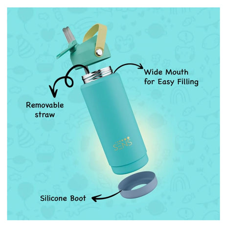Sens Hydra Stellar SS Water Bottle 500 ml - Mermaid Splash_2