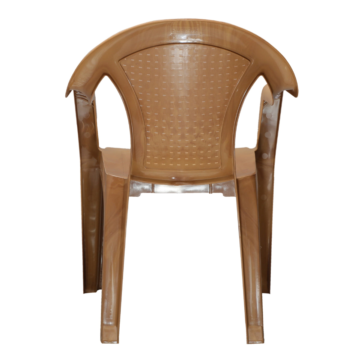 Settle Lite Arm Plastic Chair - Rosewood