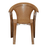 Settle Lite Arm Plastic Chair - Rosewood