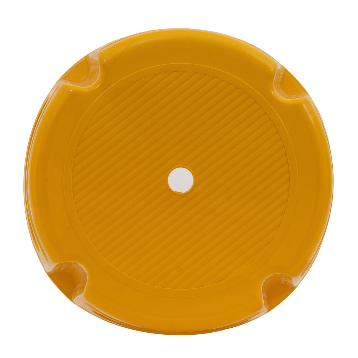 Settle Nova Plastic Foot Stool - Pearl Orange