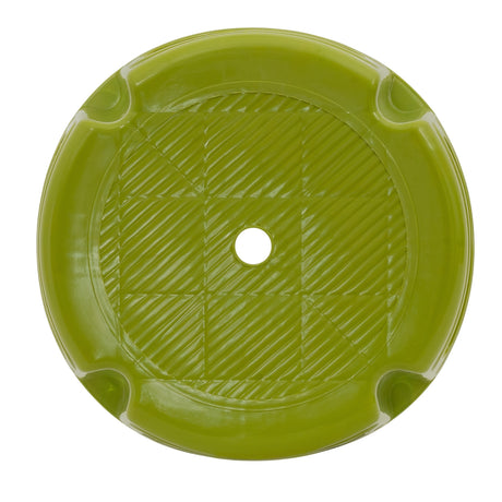 Settle Nova Plastic Foot Stool - Pearl Green