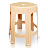 Settle Prime Plastic Stool – Beige