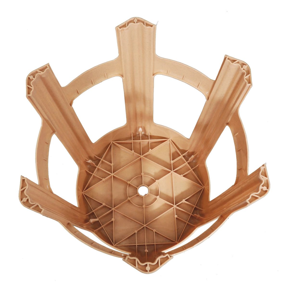 Settle Prime Plastic Stool – Beige
