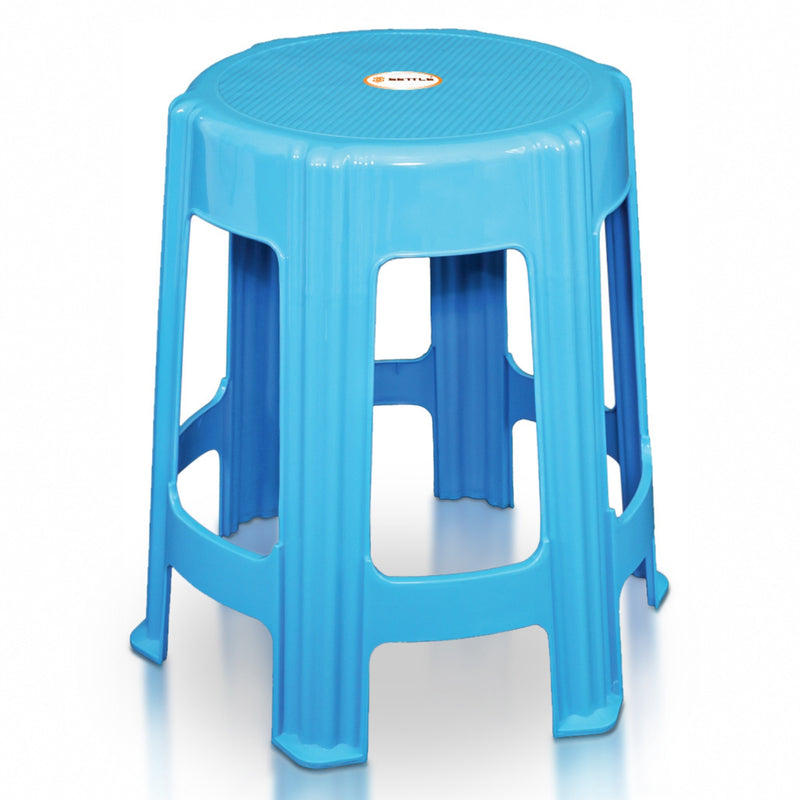 Settle Prime Plastic Stool – Blue