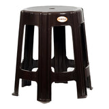 Settle Prime Plastic Stool – Brown