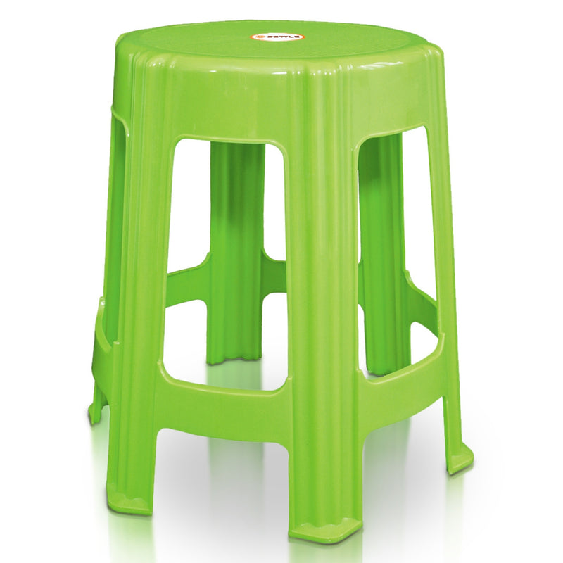 Settle Prime Plastic Stool – Green
