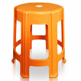 Settle Prime Plastic Stool – Light Orange