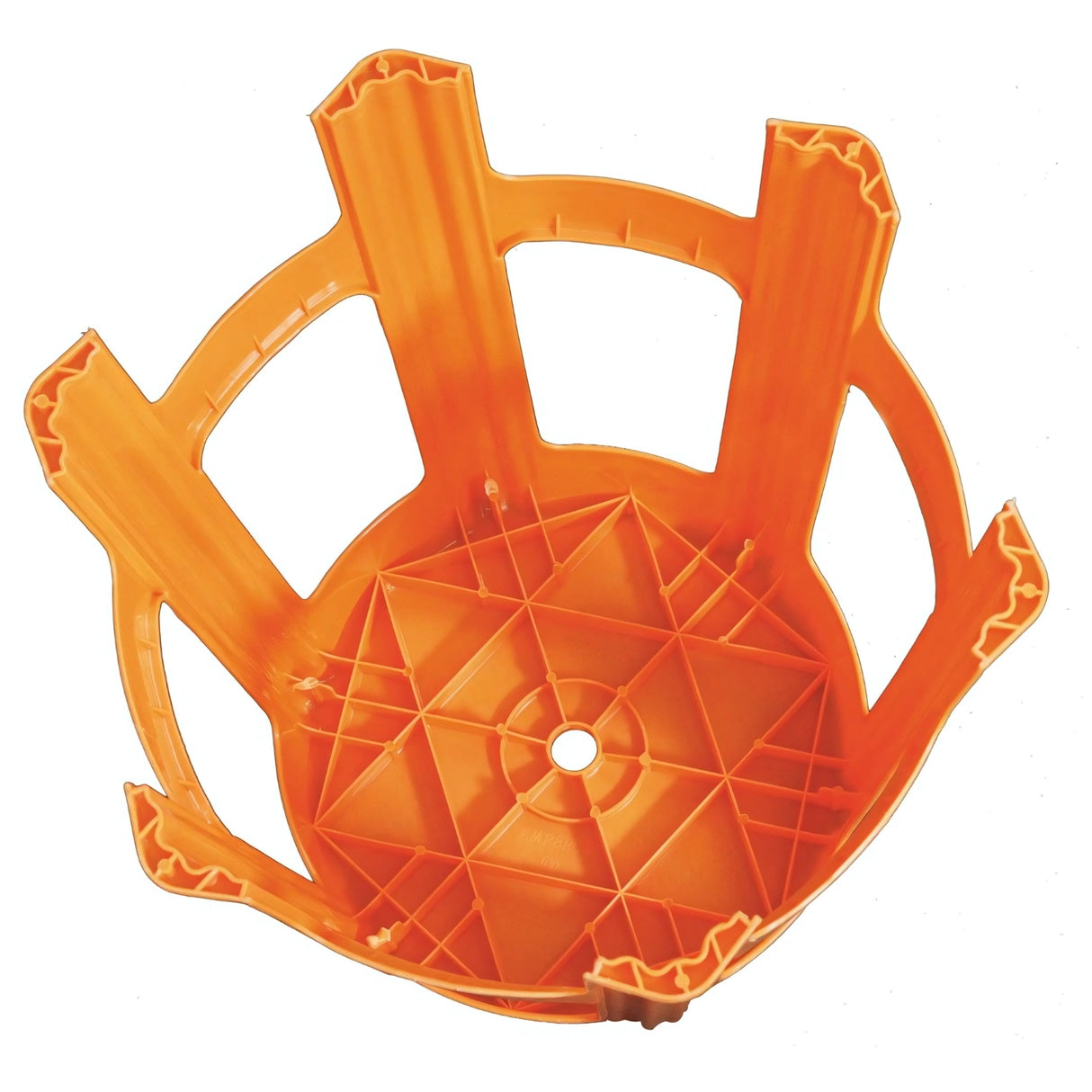 Settle Prime Plastic Stool – Light Orange