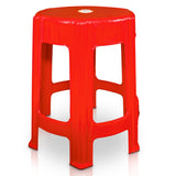 Settle Prime Plastic Stool – Red