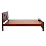 Settle Winslade Wooden Bed Queen Size - Honey Finish