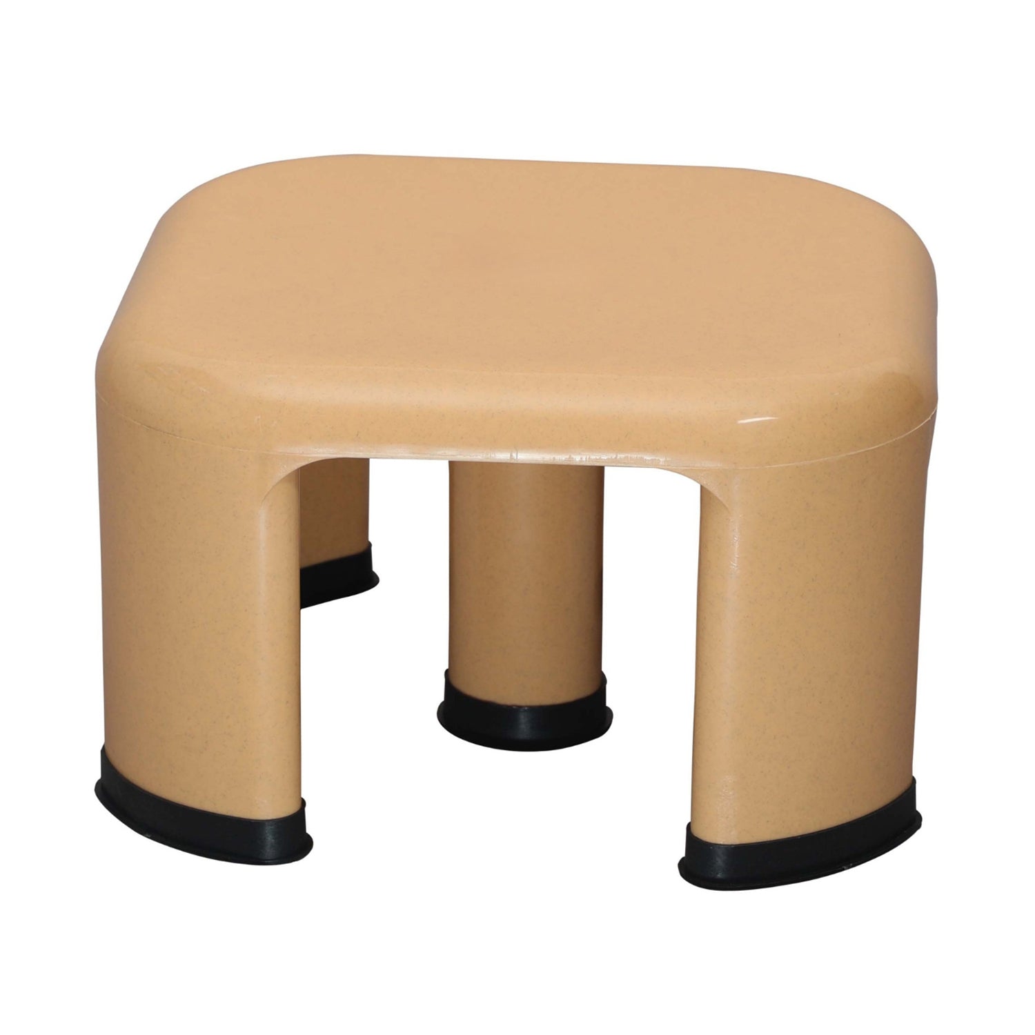 Settle Aura Plastic Foot Stool - Beige_2
