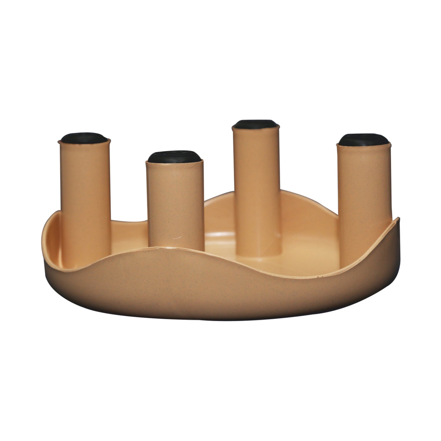 Settle Crest Plastic Foot Stool - Beige_3