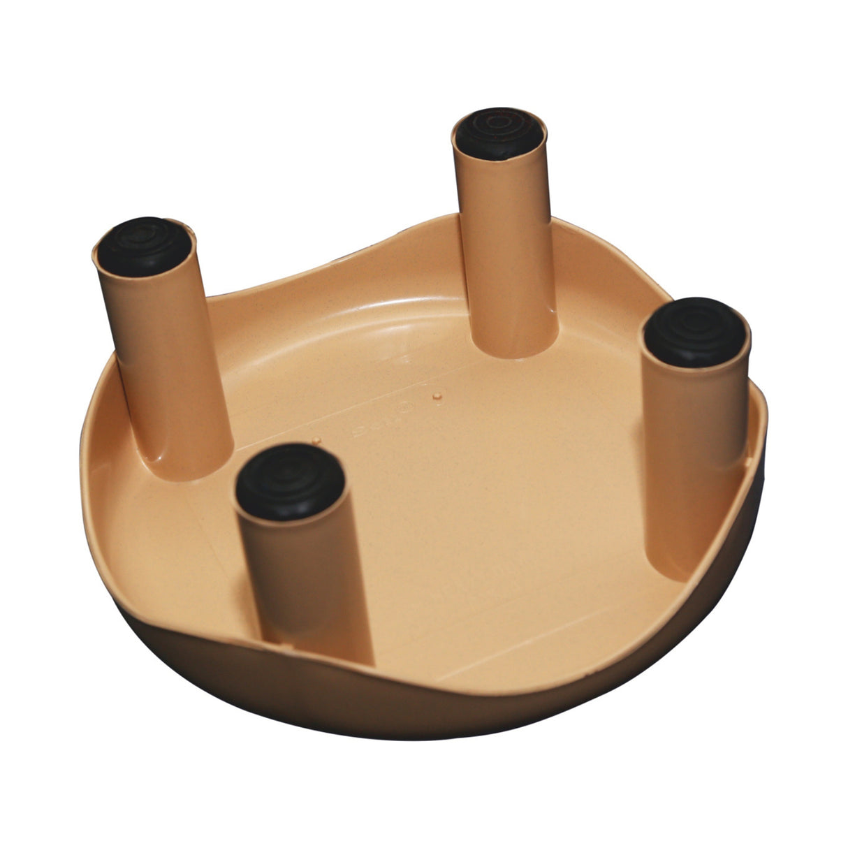 Settle Crest Plastic Foot Stool - Beige_4