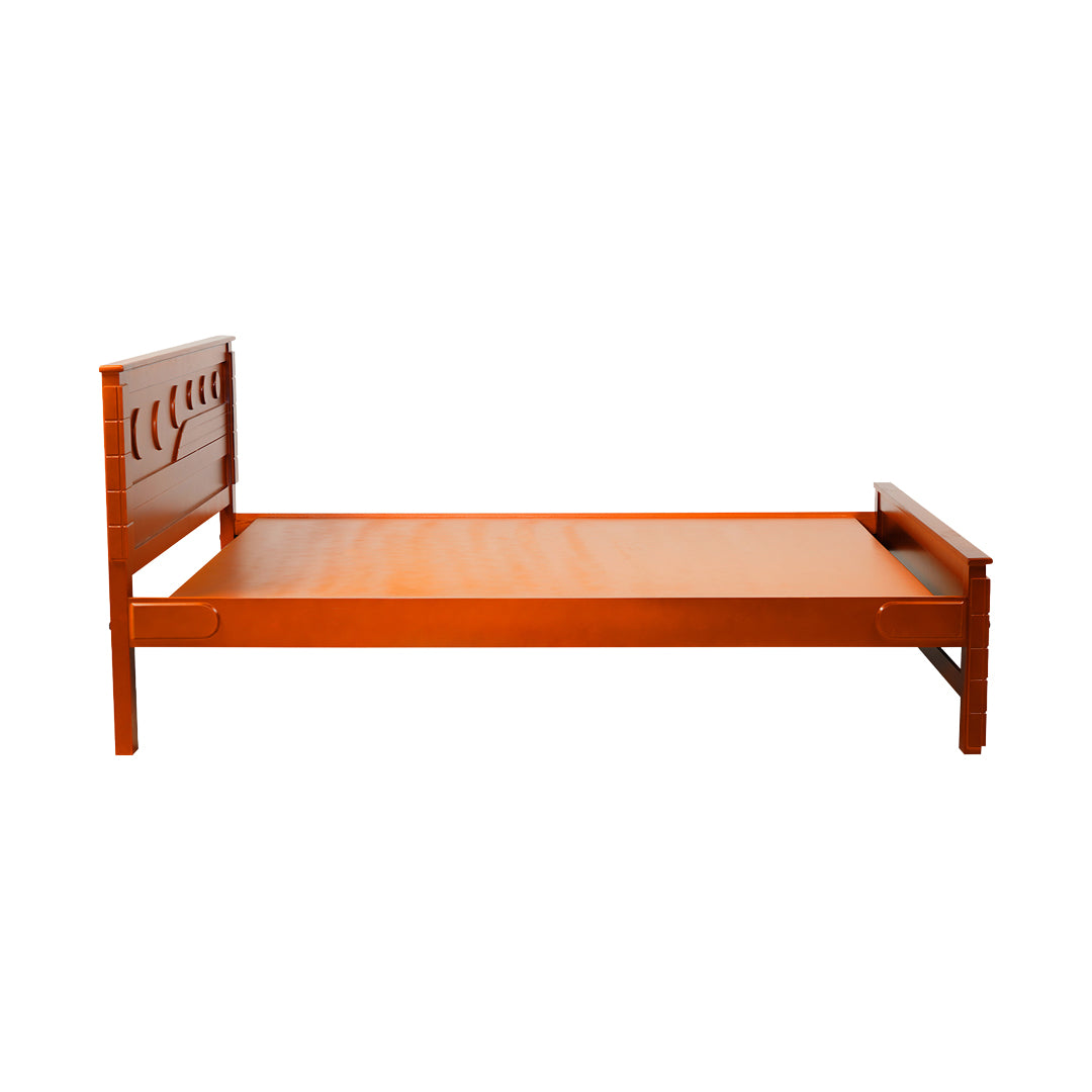 Settle Dartford Wooden Bed King Size - Teak Finish_3