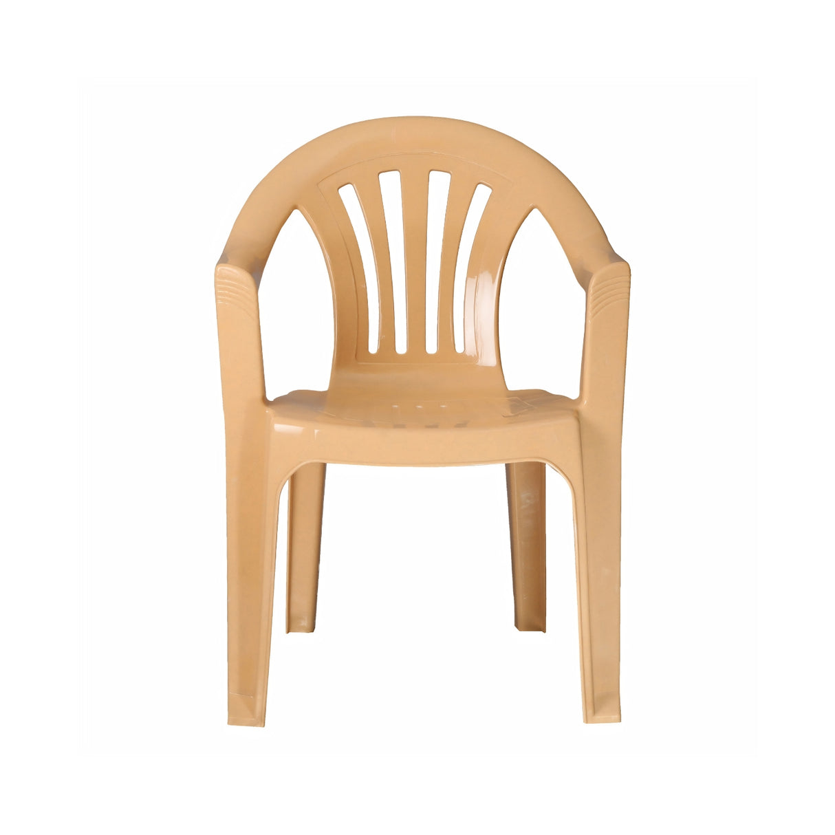 Settle Ease Arm Plastic Chair - Beige_02