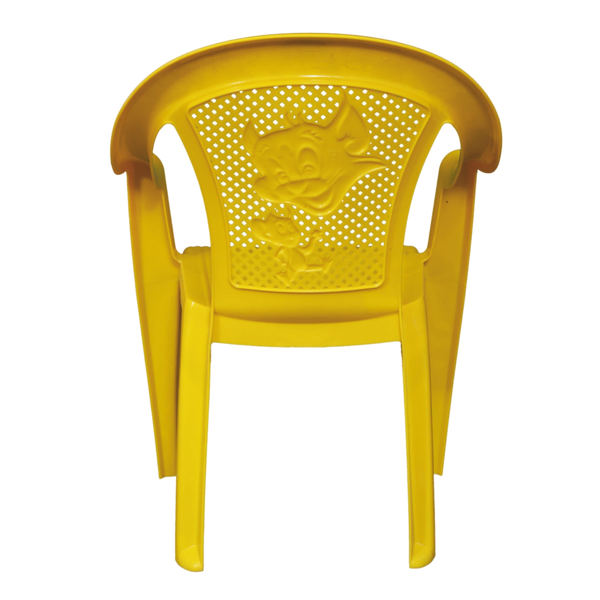 Settle Flex Arm Plastic Chair - Lemon Yellow_3