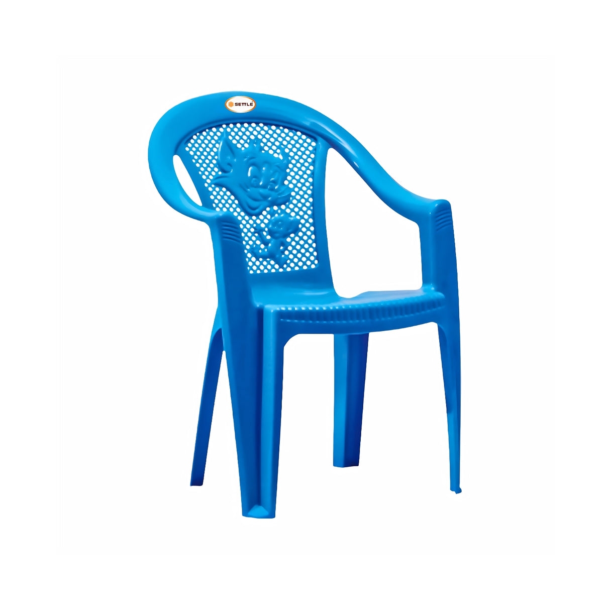 Settle Flex Arm Plastic Chair - Light Blue_01