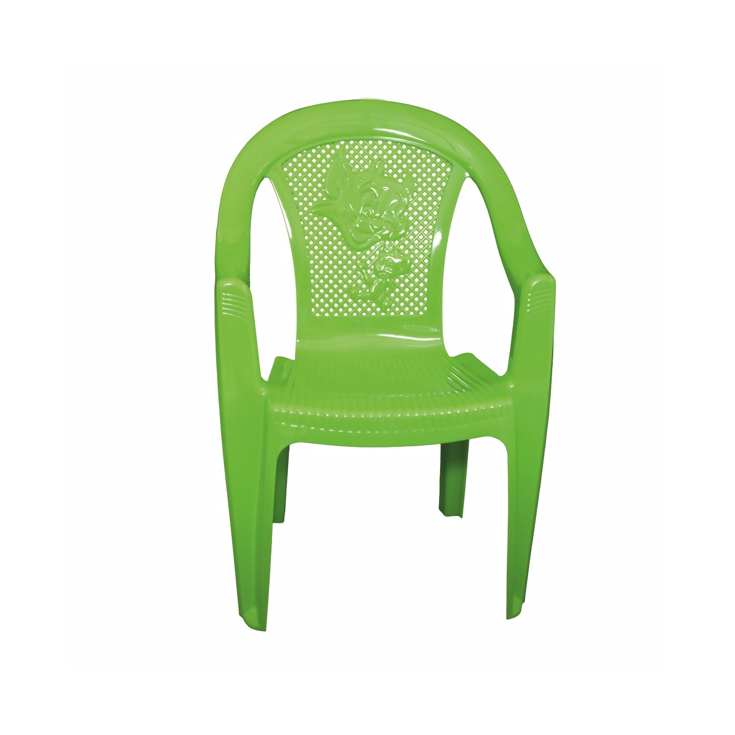Settle Flex Arm Plastic Chair - Light Green_02