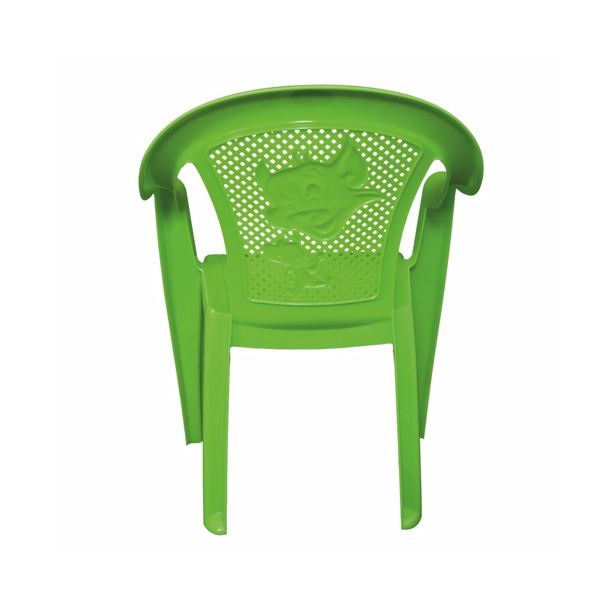 Settle Flex Arm Plastic Chair - Light Green_04